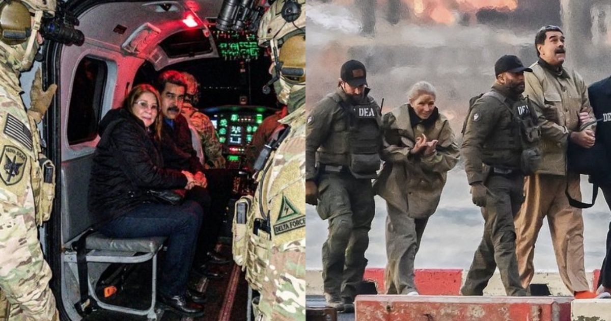 Nicolás Maduro’s wife Cilia Flores appears in court with head bandage and visible bruising after Operation Absolute Resolve. (left- @theroelynnstone) and (right- @KarluskaP- X.com).