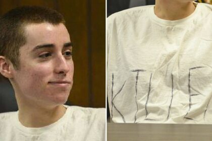 Ohio school shooter T.J. Lane wore a shirt reading “KILLER” during sentencing