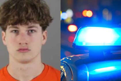 Oliver McSorley and a police siren