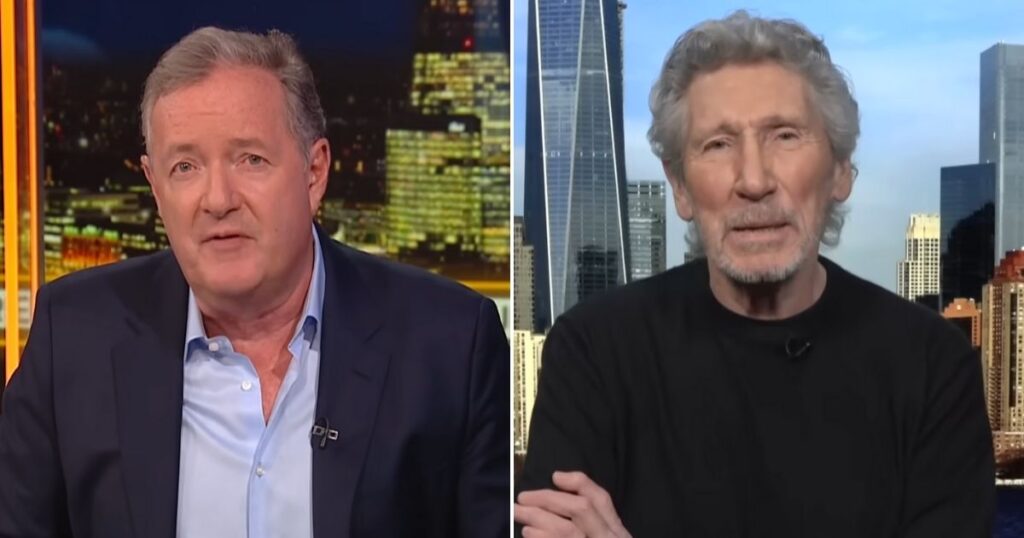 Piers Morgan and Roger Waters interview about Donald Trump and dictators goes viral.
