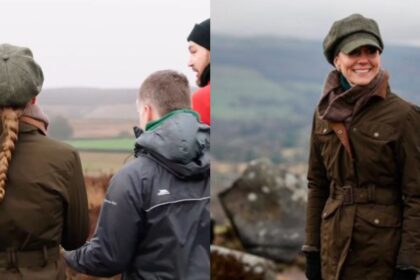 Princess Kate Middleton spotted with braided hair at charity event- Internet reacts to the refreshing look. (Credits: @Modernitgirl- via X.com).