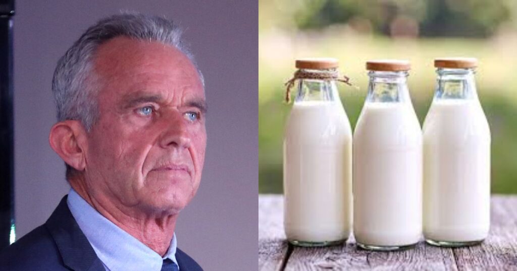 RFK Jr. shares controversial AI video of him drinking whole milk and partying in a nightclub.