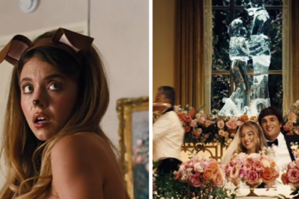 Sydney Sweeney and Jacob Elordi in Euphoria Season 3.