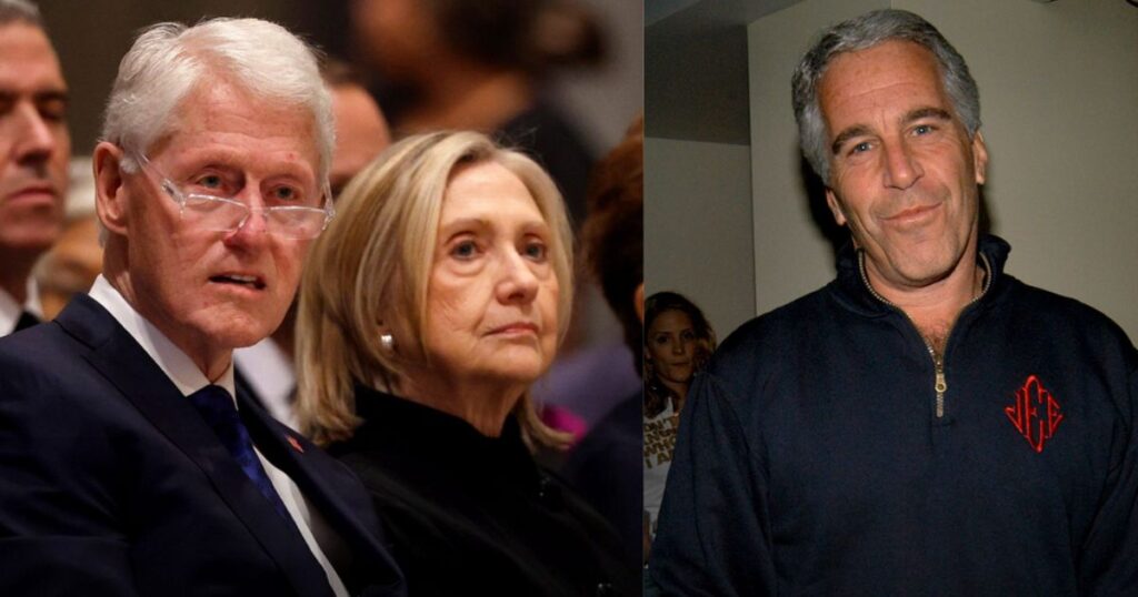 The Clintons are tied up in the Epstein controversy