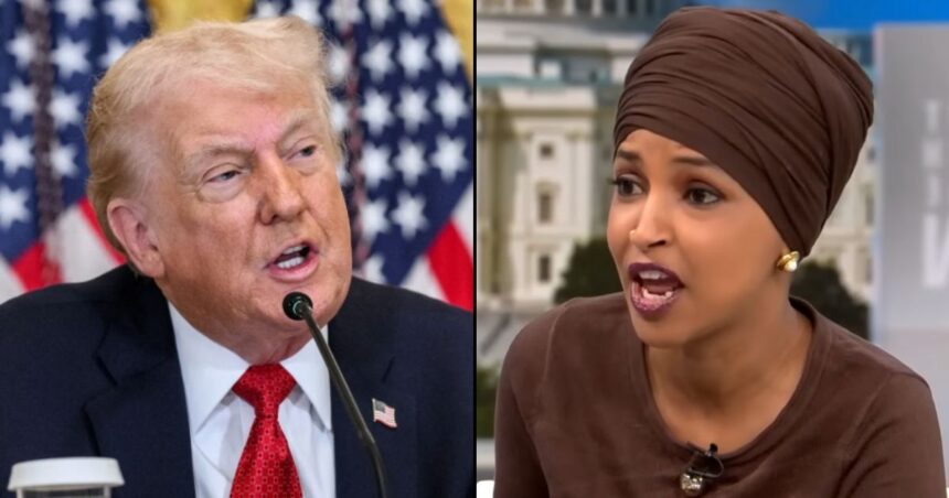 The internet is no longer buying Donald Trump's wild claims about Ilhan Omar.