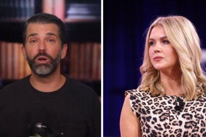 Trump Jr. gave a shout out to Karoline Leavitt.