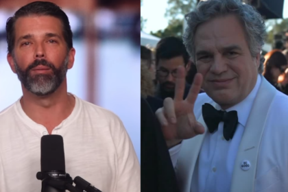 Trump Jr. explodes at Mark Ruffalo and other Hollywood stars.