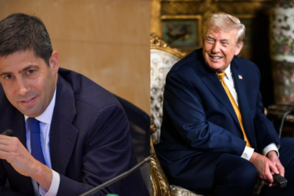 Donald Trump and Kevin Warsh