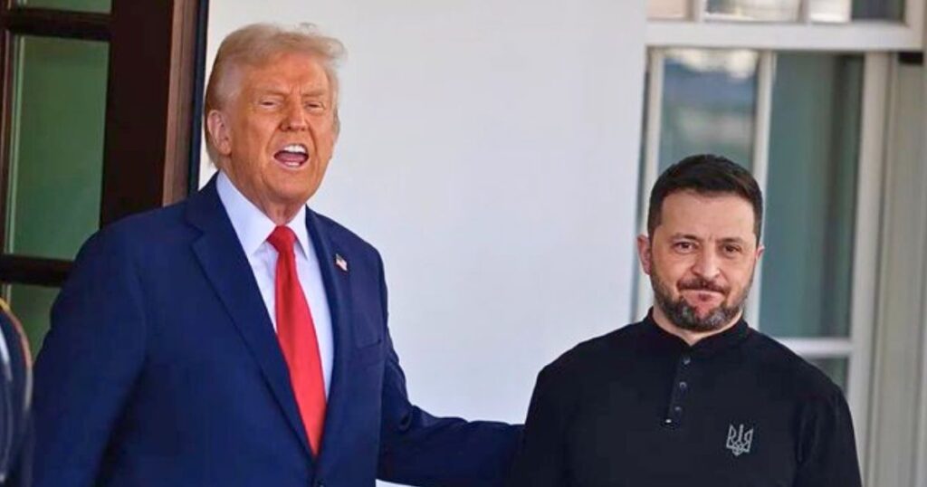 Trump says no wars are his fault and blames Zelensky instead