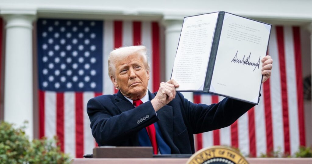 Donald Trump warns against Supreme Court's decision on tariffs