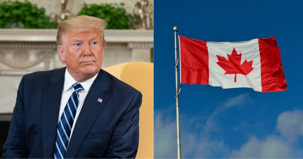 Trump Warns Canada