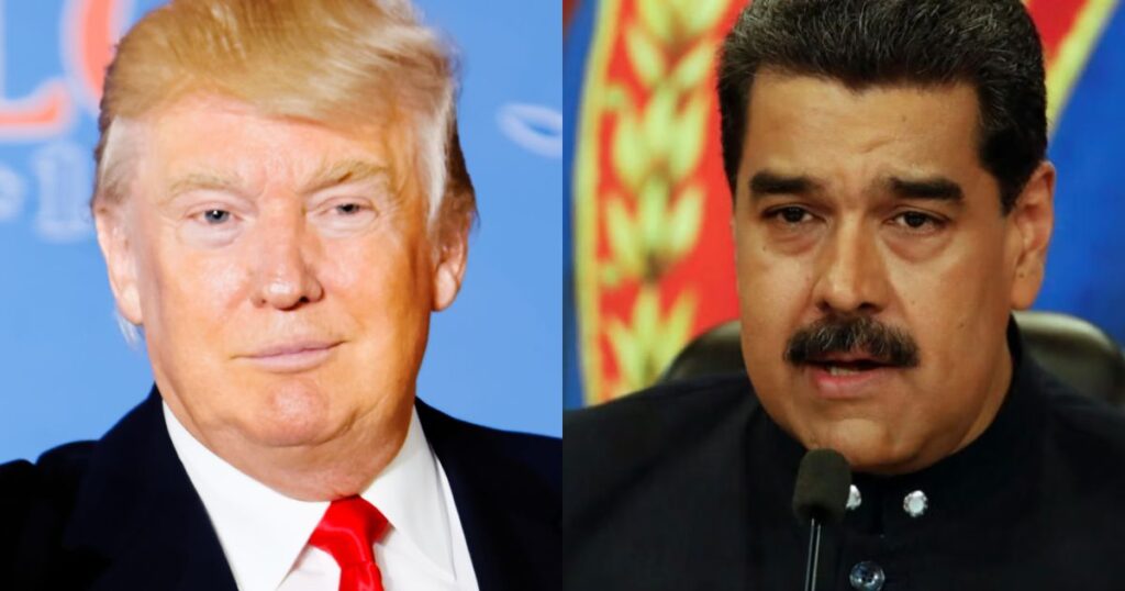 Trump and Maduro