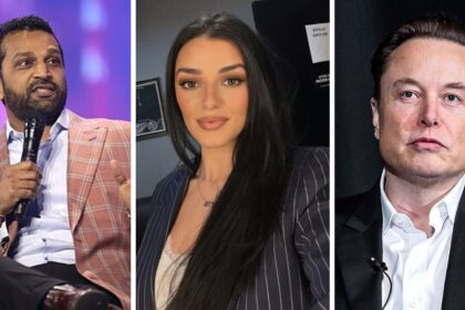 Kash Patel's girlfriend issued a stern warning to Elon Musk’s AI chatbot Grok in a social media post.