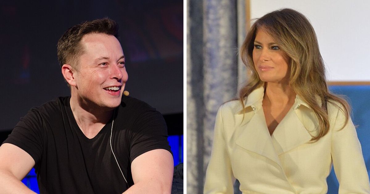 Elon Musk and Melania Trump