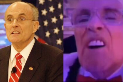 Rudy Giuliani had another tech fail at the start of the year