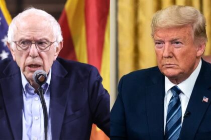 Bernie Sanders and Trump