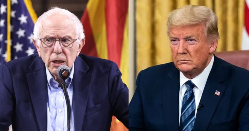 Bernie Sanders and Trump