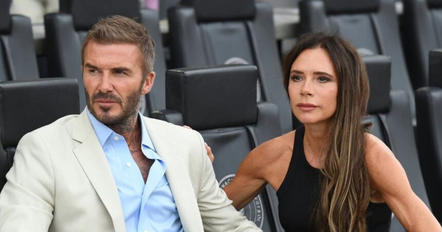 Victoria and David Beckham