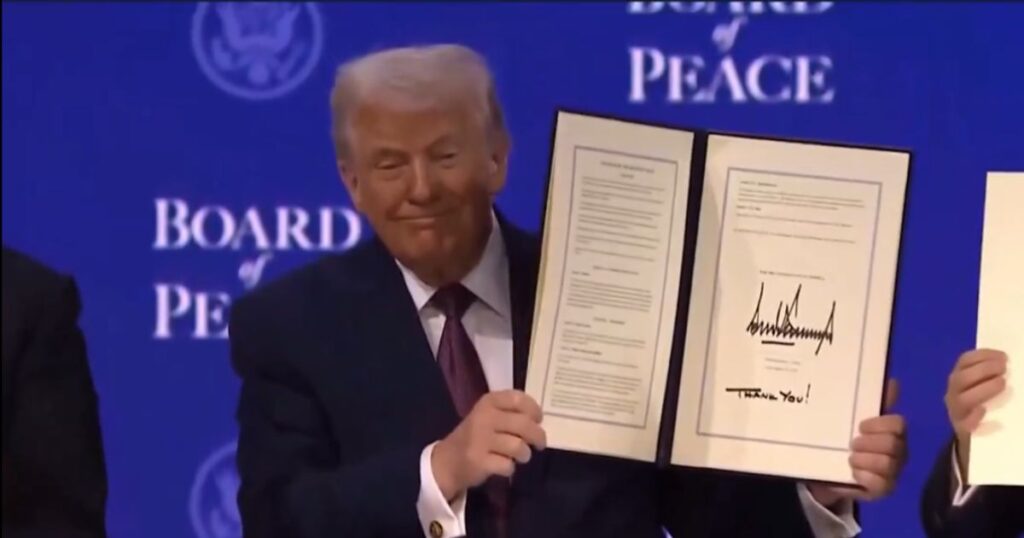 Trump launches Board of Peace