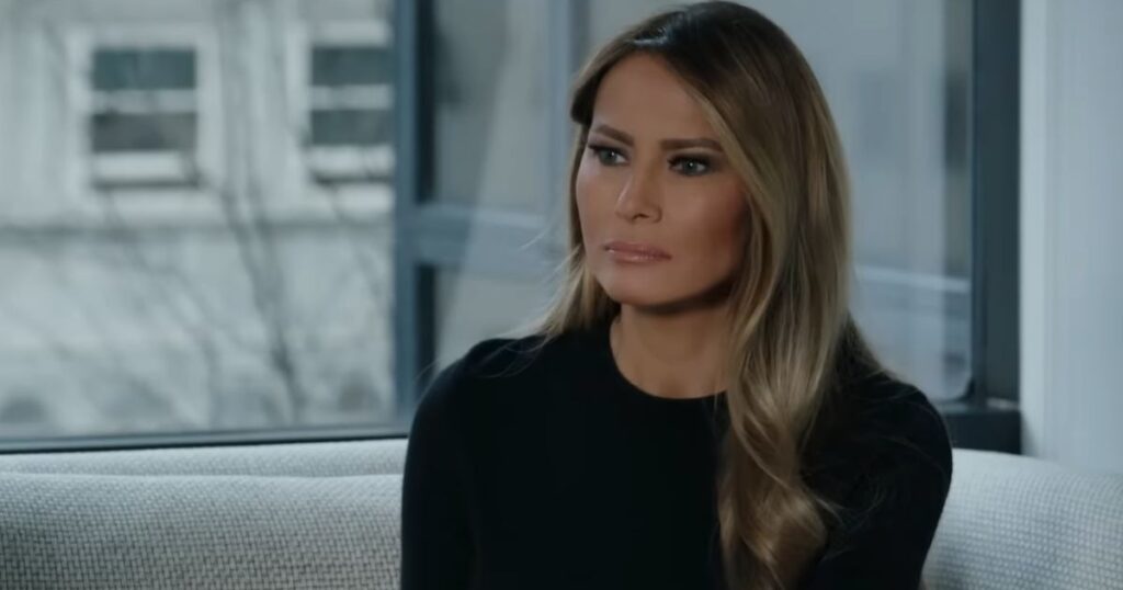 A still from the Melania film