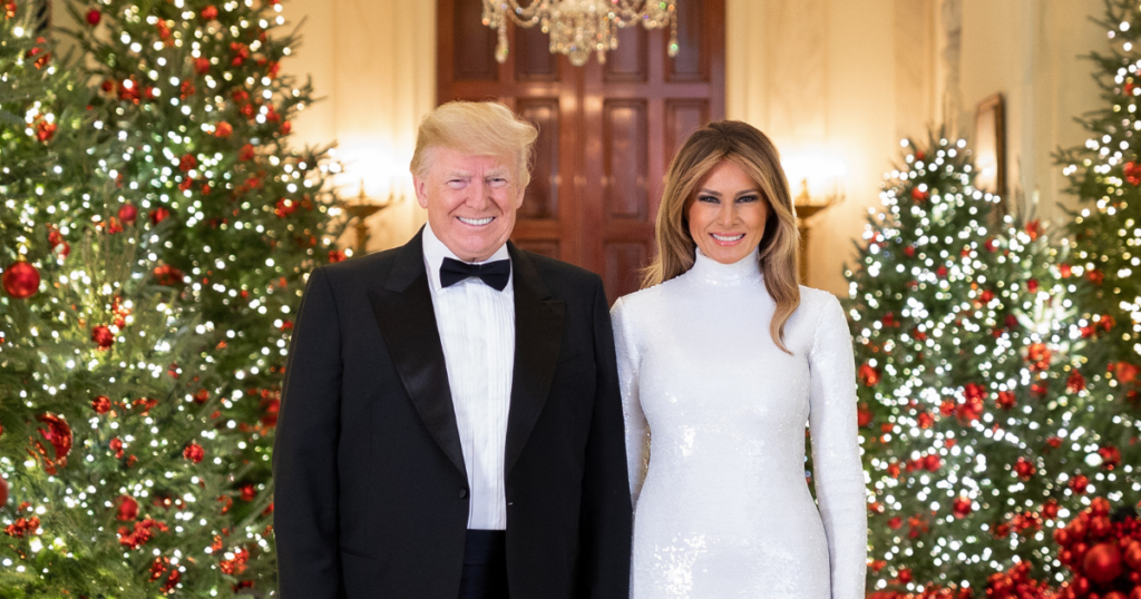 Donald Trump_cuts_Davos_trip_short_returns_to_White_House_Melania Trump