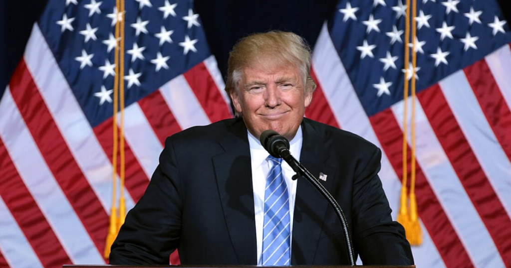 Donald Trump_sits_in_Ivanka_seat_at_championship_game