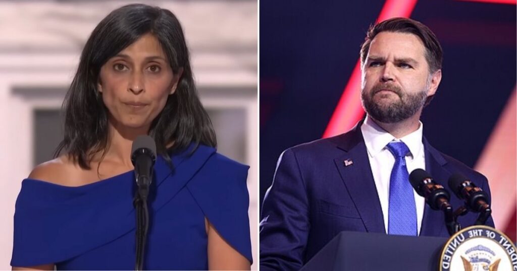 Usha Vance's 29-Day disappearance sparks divorce rumors with JD Vance.