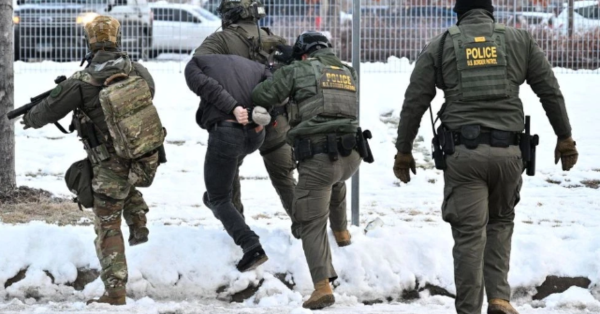 ICE drills Minnesota parents.