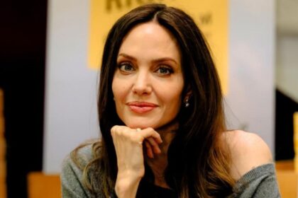 Hollywood actress Angelina Jolie visits Gaza aid workers at Rafah Crossing