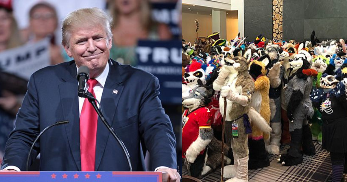 Donald Trump was trolled for letting a furry event happen at Mar-a-Lago