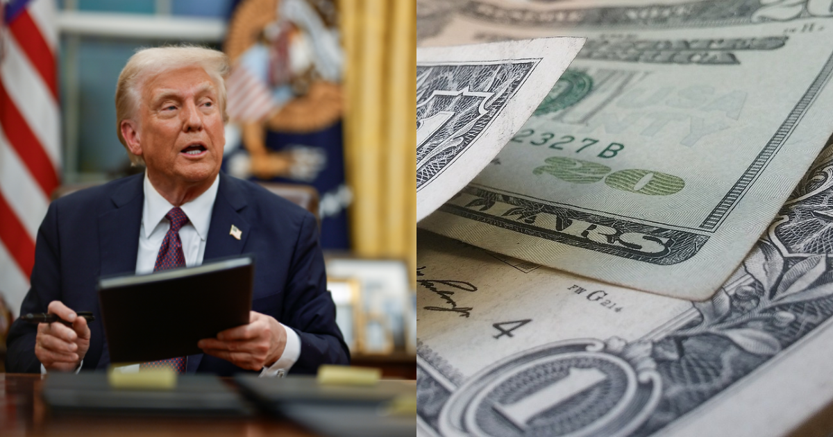 Donald Trump does not seem to worry about dollar's fall
