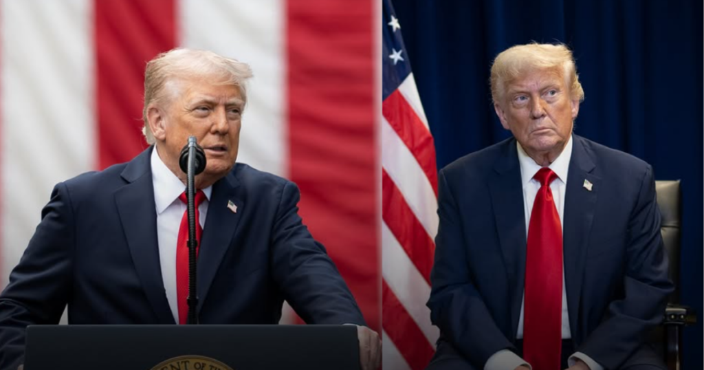 Netizens shame Donald Trump for slurping a word