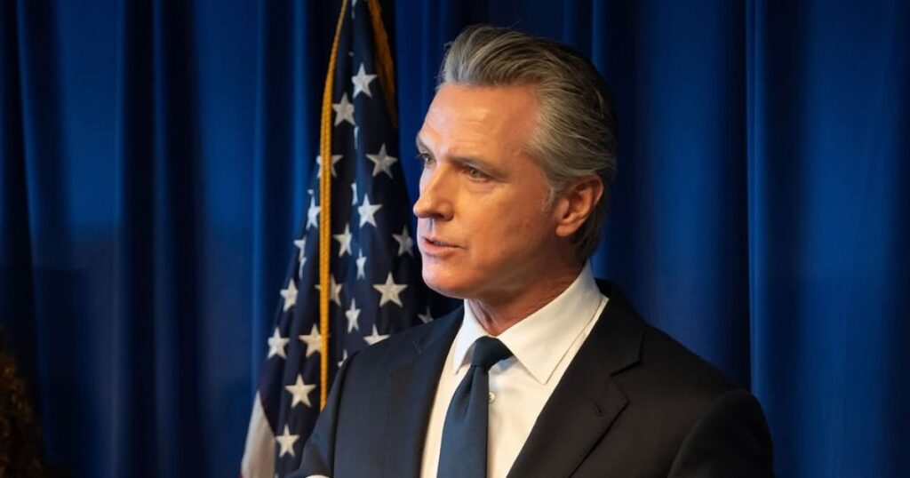 California Governor Gavin Newsom calls out Donald Trump on journalist arrests and shootings of innocent people