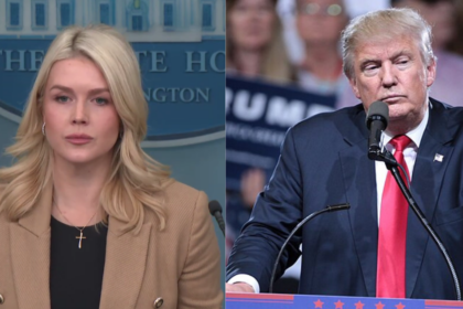 Karoline Leavitt attempt to save Donald Trump's comments earns her public backlash