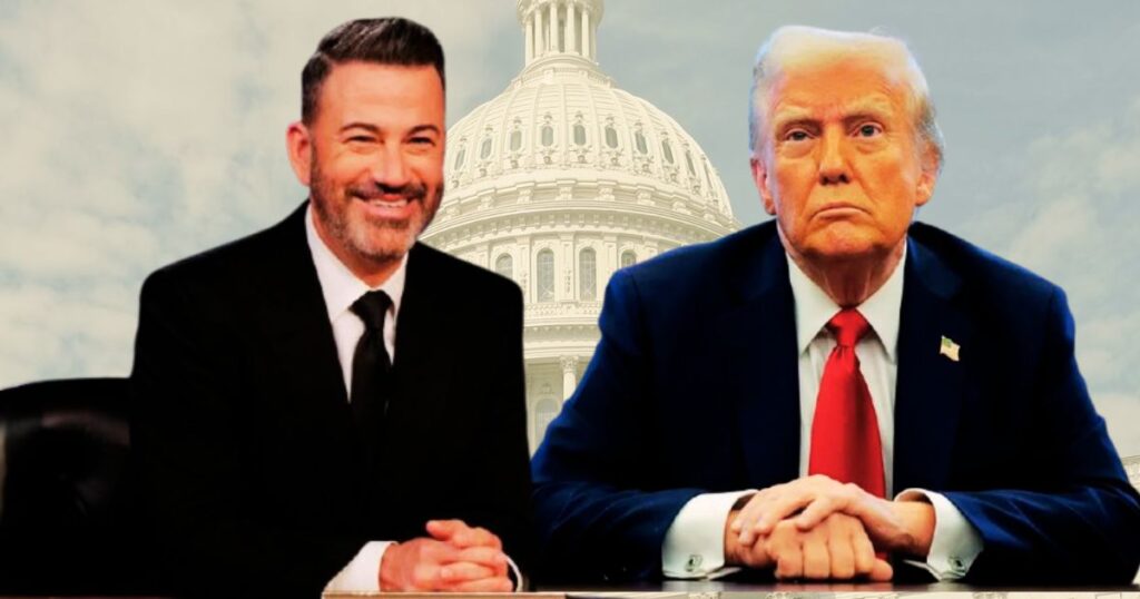 Jimmy kimmel digs Donald Trump