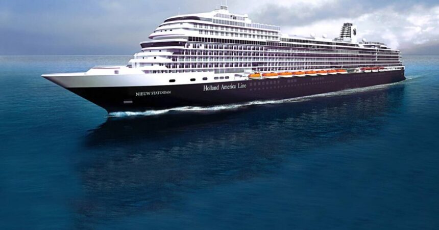 Woman, 77, falls overboard on the Holland America cruise ship, Nieuw Statendam