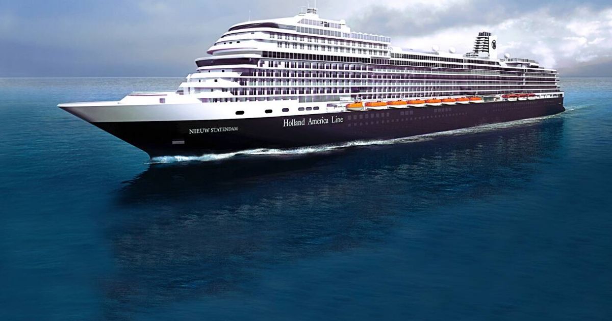 Woman, 77, falls overboard on the Holland America cruise ship, Nieuw Statendam