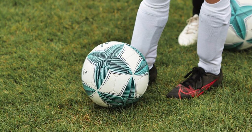 soccer ball player field