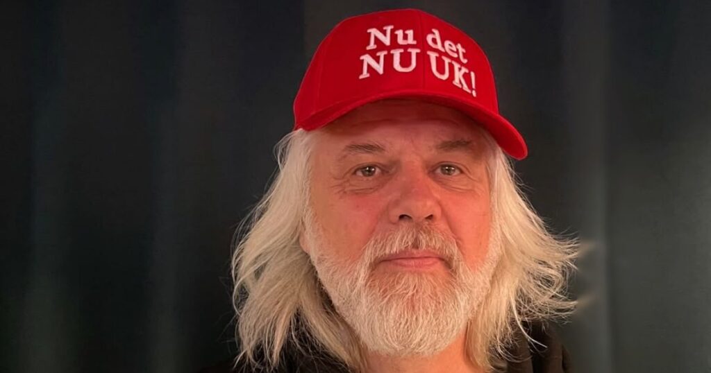 Jesper Toennesen created anti-MAGA hats for Greenland