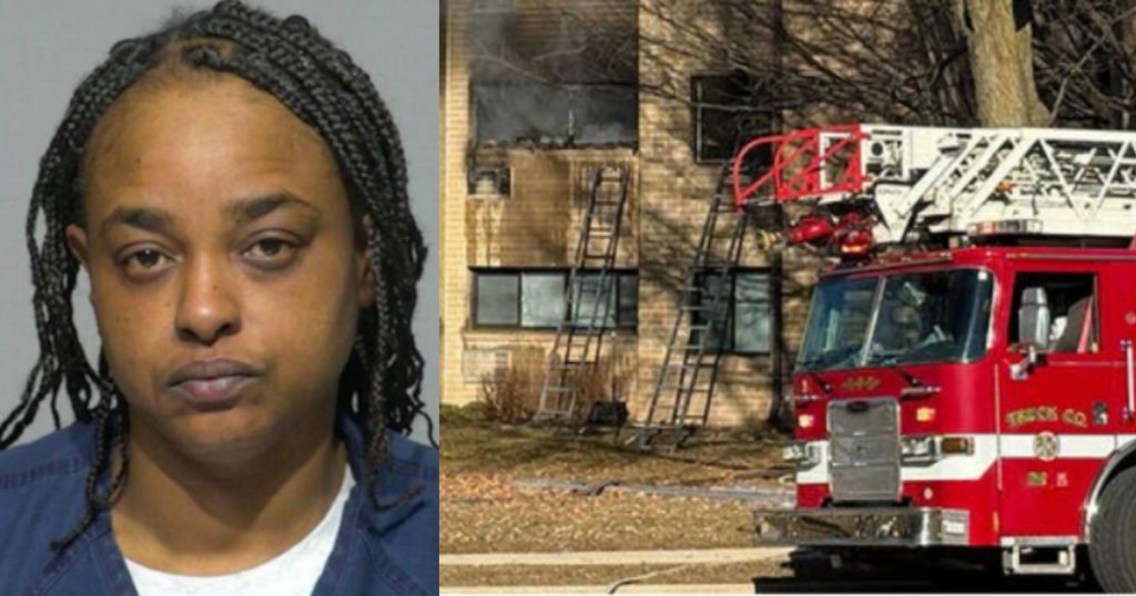 Laquita Lashell Spears, a Wisconsin woman burned an apartment