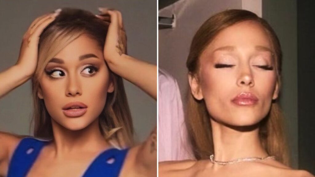 Ariana Grande’s evolving look from 2020 to 2025 has reignited debate over weight loss and cosmetic rumors