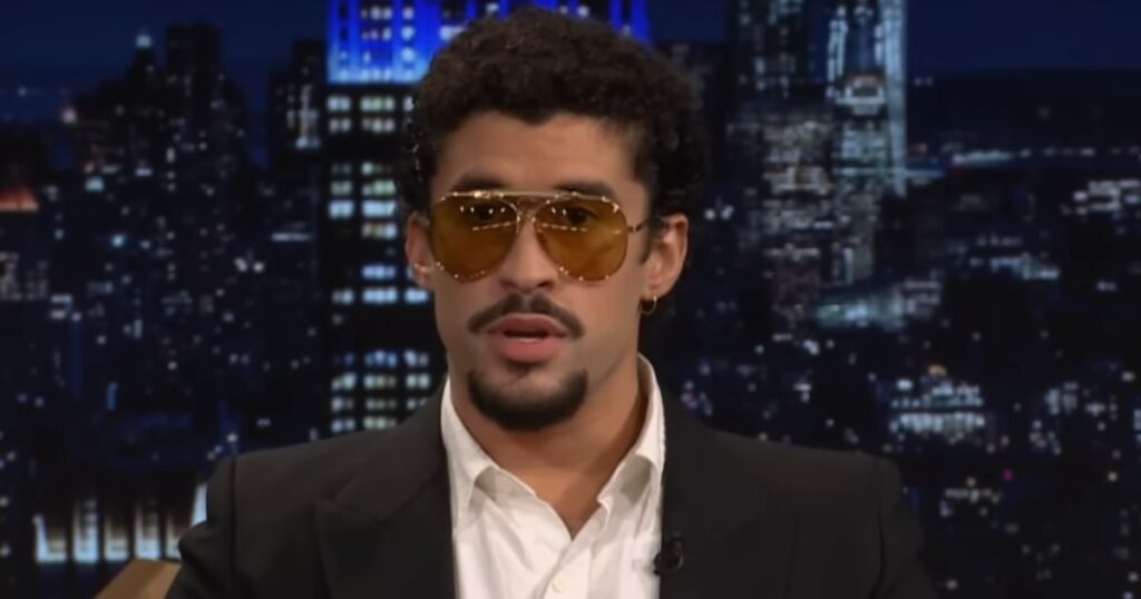 Bad Bunny gets emotional about his Super Bowl performance amid MAGA backlash.