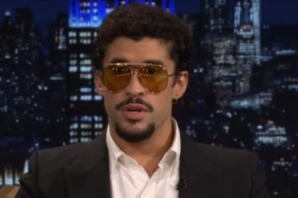 Bad Bunny gets emotional about his Super Bowl performance amid MAGA backlash.