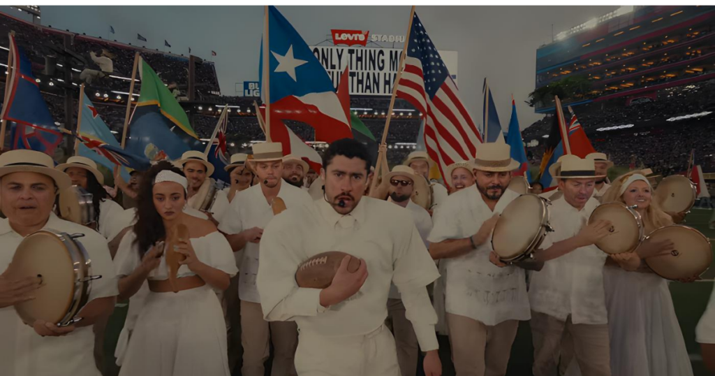 Bad Bunny_grass_costume_listed_on_eBay_for_sale