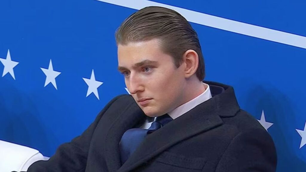 Barron Trump has largely stayed out of the public spotlight