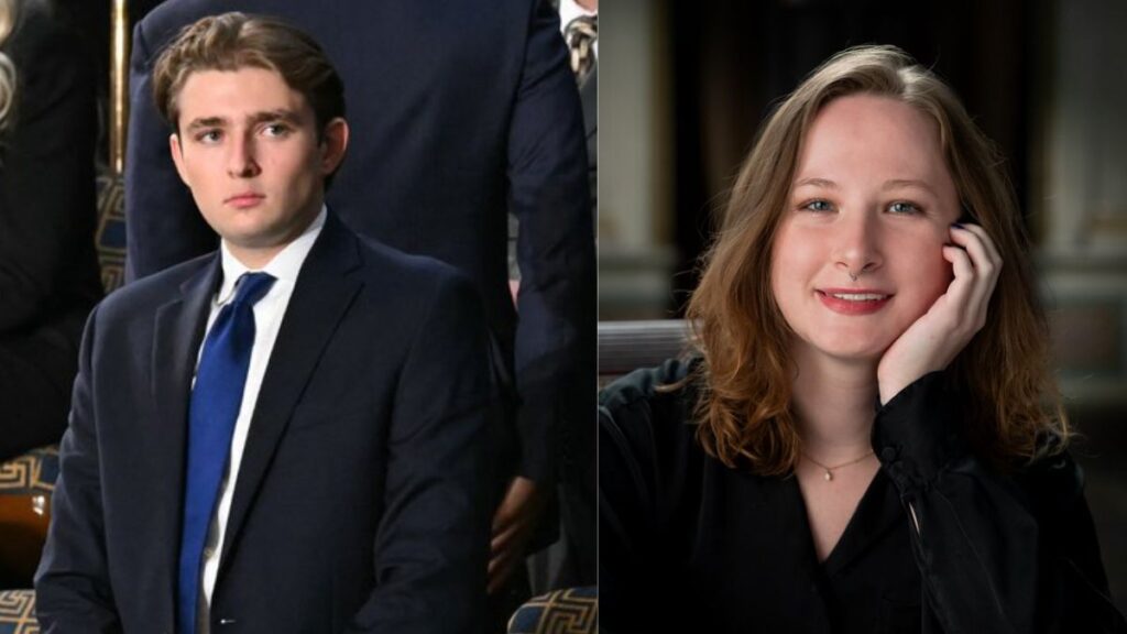 Barron Trump is rumored to have a girlfriend