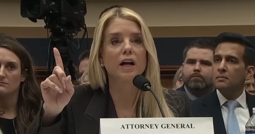 Body Language expert breaks down Pam Bondi's explosive reaction at the House Judiciary Committee hearing.