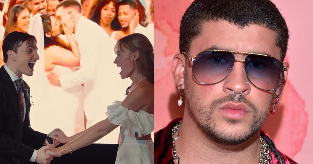 Bride Streams Bad Bunny’s Super Bowl Show at Wedding — TikTok Blows Up