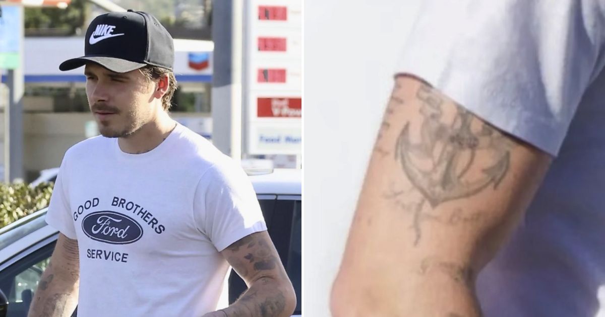 Brooklyn Beckham Is Reportedly Removing His Family Tattoos Amid Ongoing Fued