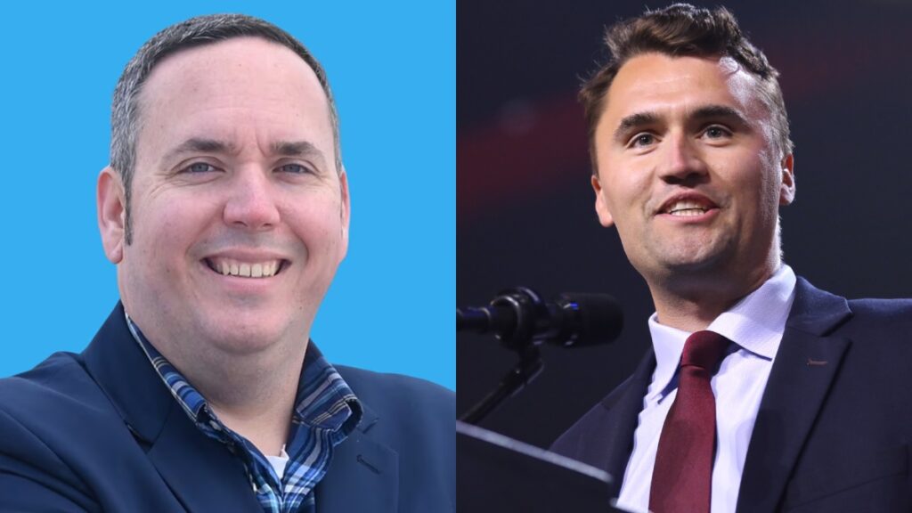 Chris Schulte and Charlie Kirk
